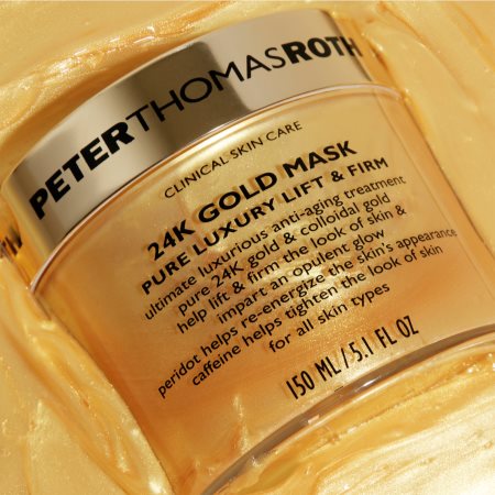 Peter Thomas Roth 24K Gold Mask mascarilla facial reafirmante de lujo con efecto lifting