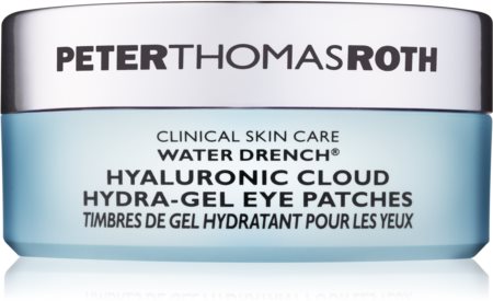 Peter Thomas Roth Water Drench Hyaluronic Cloud Eye Patches Mitrinoši želejveida spilventiņi acu zonai