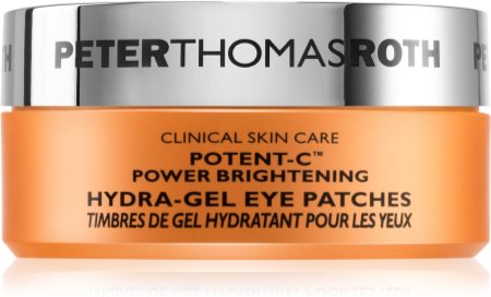 Peter Thomas Roth Potent-C Hydra-Gel Eye Patches palmilha em gel para pele radiante
