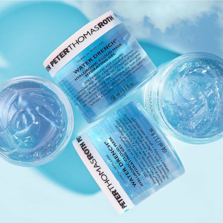 Peter Thomas Roth Water Drench Hyaluronic Cloud Mask Hydrating Gel mascarilla gel hidratante con ácido hialurónico