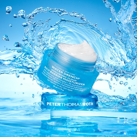 Peter Thomas Roth Water Drench Hyaluronic Cloud Rich Barrier Moisturizer crema bogat hidratanta reface bariera protectoare a pielii