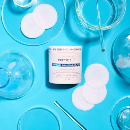 Peter Thomas Roth Peptide 21 Amino Acid exfoliační polštářky pro vyhlazení pleti a minimalizaci pórů