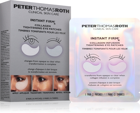 Peter Thomas Roth Instant FIRMx Collagen Infusion Tighteneing Eye Patches standinamieji geliniai paakių lapeliai