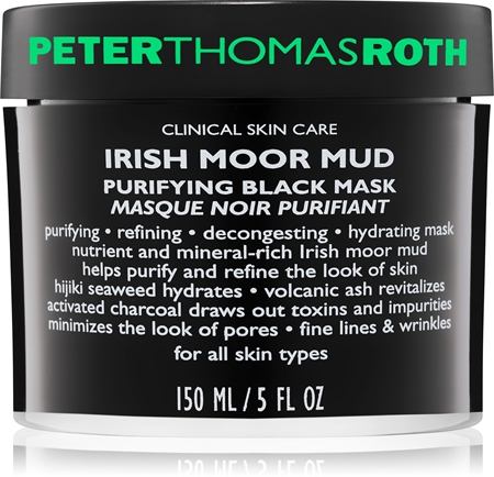 Peter Thomas Roth Irish Moor Mud Mask máscara negra de limpeza