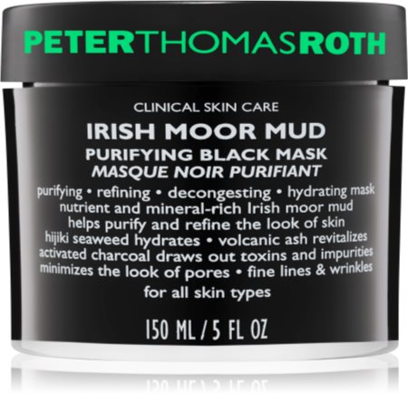 Peter Thomas Roth Irish Moor Mud Mask maschera nera purificante