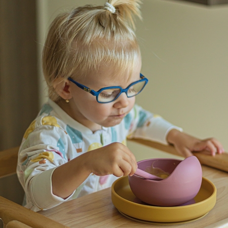 Petite&Mars Take&Match Silicone Bowl dubenėlis su siurbtuku