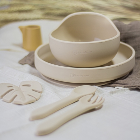 Petite&Mars Take&Match Silicone Bowl tigela com ventosa