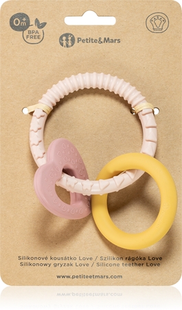 Petite&Mars Silicone teether Beißring