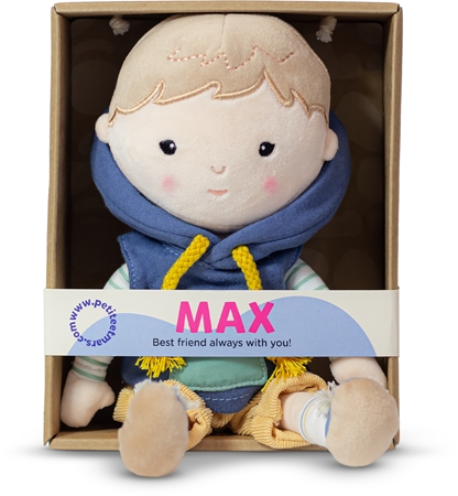 Petite&Mars Cuddly Toy Max panenka