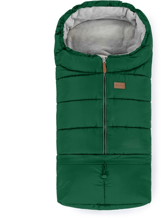 Chancelière 4 En 1 Poussette - Hiver Chaud, Imperméable, Coupe-Vent - Fourrure Amovible - Caramel Élégant