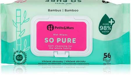 Petite&Mars So Pure baby wipes