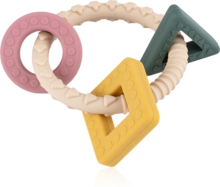 Petite&Mars Silicone teether Figures jouet de dentition