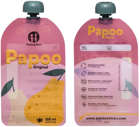 Petite&Mars Papoo kapsička na jedlo
