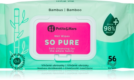 Petite&Mars So Pure vlhčené ubrousky pro děti