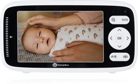 Petite&Mars NANO 4.0 Moniteur vidéo numérique pour bébé