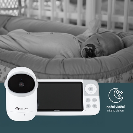 Petite&Mars EVE 5.0 Digital Video Baby Monitor
