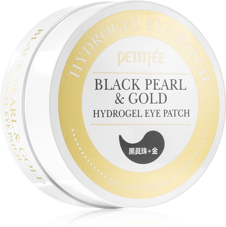 Petitfée Black Pearl & Gold hydrogelová maska na oční okolí