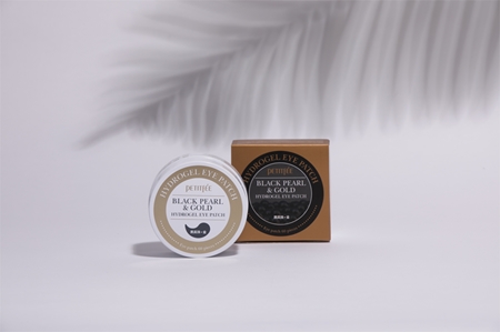 Petitfée Black Pearl & Gold hydrogel eye mask