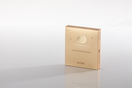 Petitfée Gold & Snail intenzivna hidrogelna maska s polžjim ekstraktom