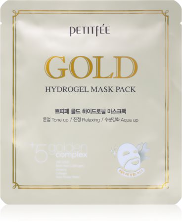 Petitfée Gold intenzivní hydrogelová maska s 24karátovým zlatem
