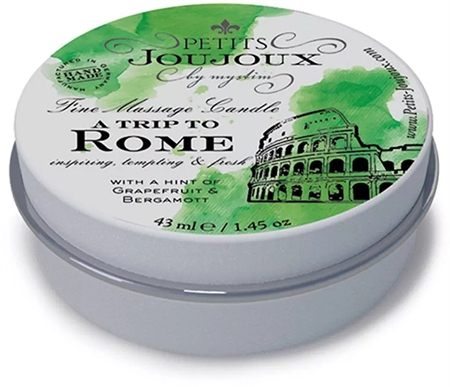 Petits JouJoux A Trip to Rome masážní svíčka