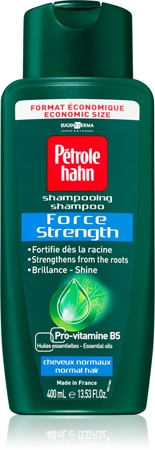 Pétrole Hahn Force Strength Shine shampoing fortifiant
