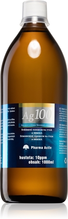 Pharma Activ Koloidné striebro 10ppm čistiace tonikum s koloidným striebrom