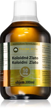 Pharma Activ Colloidal gold 10 ppm detergente