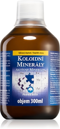 Pharma Activ Koloidné minerály kvapky pre správne fungovanie organizmu