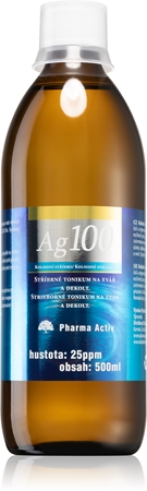 Pharma Activ Colloidal silver 25ppm lozione tonica detergente con argento colloidale