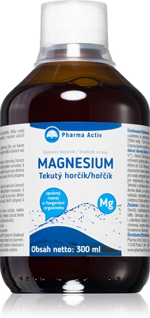 Pharma Activ Magnesium tekutý hořčík sirup pro podporu zdraví kostí a kloubů