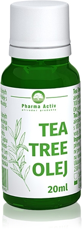 Pharma Activ Tea Tree Oil with dropper tratamento local com óleo de tea tree