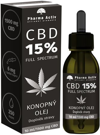 Pharma Activ CBD 15% 1500mg Cannabis olie