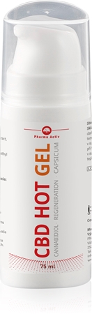 Pharma Activ CBD HOT GEL Capsicum gel na svaly a klouby