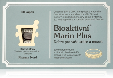 Pharma Nord Bioaktivní Marin Plus doplněk stravy pro zdravé srdce a cévy