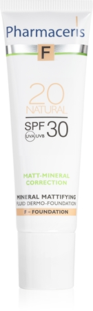 Pharmaceris F-Fluid Foundation Matterende Vloeibaar Foundation SPF 30