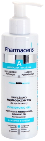 Pharmaceris A-Allergic&Sensitive Physiopuric-Gel gel de curatare micelar pentru piele sensibila si alergica