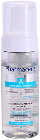 Pharmaceris A-Allergic&Sensitive Puri-Sensilium spuma de curatat pentru față și ochi