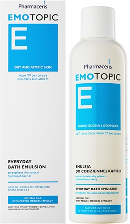 Pharmaceris E-Emotopic emulze do koupele pro každodenní použití