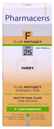 Pharmaceris F-Fluid Foundation Make-up lichid matifiant SPF 25