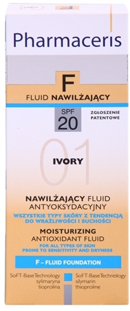 Pharmaceris F-Fluid Foundation Hydrating Foundation SPF 20