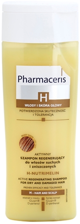 Pharmaceris H-Hair and Scalp H-Nutrimelin shampoo rigenerante per capelli rovinati e secchi