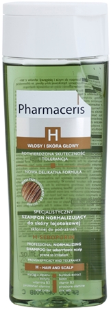 Pharmaceris H-Hair and Scalp H-Sebopurin beruhigendes Shampoo für fettiges Haar und Kopfhaut
