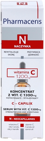 Pharmaceris N-Neocapillaries C-Capilix ser revitalizant cu vitamina C