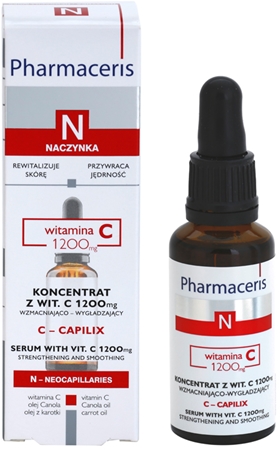 Pharmaceris N-Neocapillaries C-Capilix ser revitalizant cu vitamina C