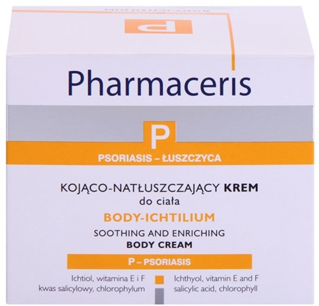 Pharmaceris P-Psoriasis Body-Ichtilium kojący krem do ciała przy objawach łuszczycy