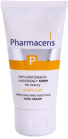 Pharmaceris P-Psoriasis Ichtilium beruhigende Gesichtscreme bei Anzeichen von Schuppenflechte