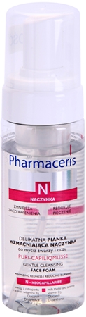 Pharmaceris N-Neocapillaries Puri-Capiliqmousse mousse struccante detergente per capillari dilatati e rotti