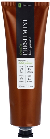 Phenomé Holistic Pleasure Green Tea pasta exfoliante para talones