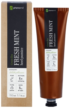 Phenomé Holistic Pleasure Green Tea pasta exfoliante para talones